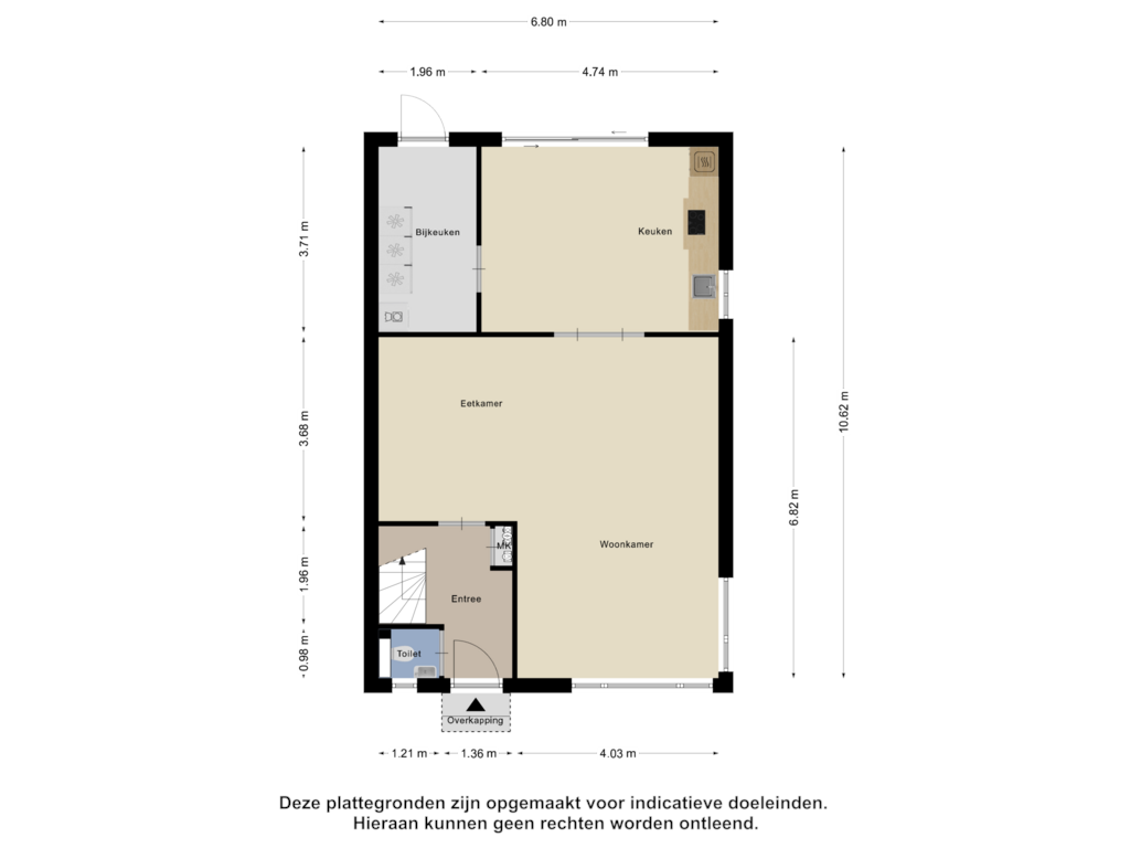 Bekijk plattegrond van Begane Grond van Lindenlaan 23