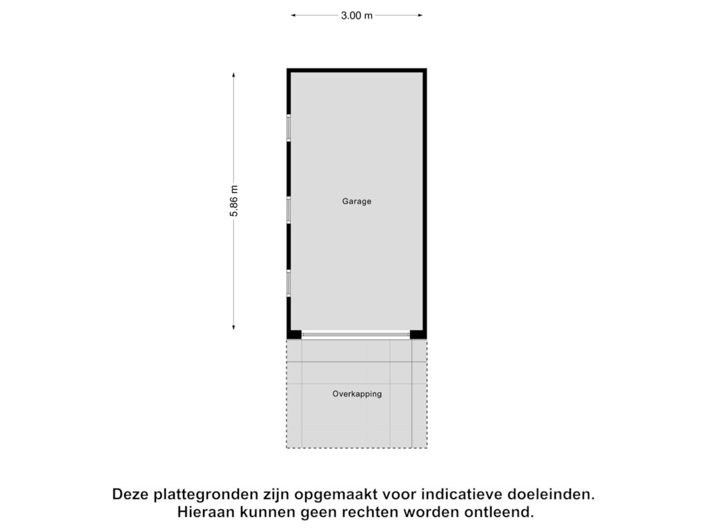 Bekijk plattegrond van Berging van Lindenlaan 23