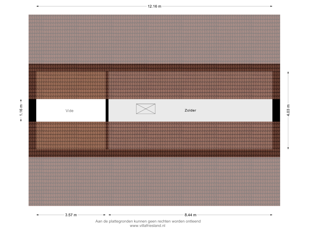 View floorplan of 2e Verdieping of Westmeep 53