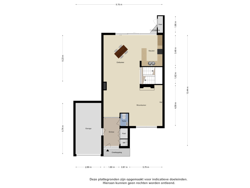 Bekijk plattegrond van Begane Grond van Bertha von Suttnerstraat 7