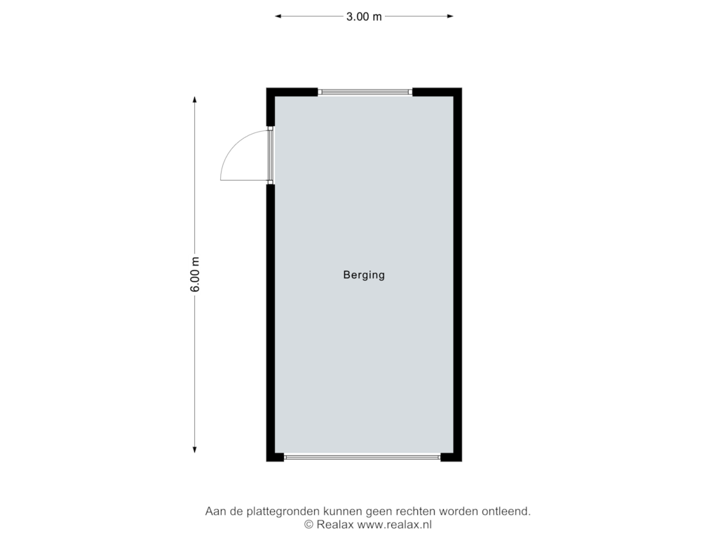 Bekijk plattegrond van Bijgebouw van Middenweg 256