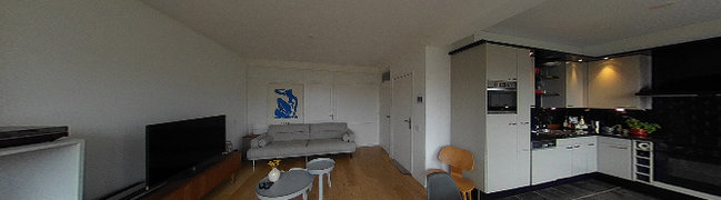 View 360° photo of Woonkamer of Frans Halslaan 25-I