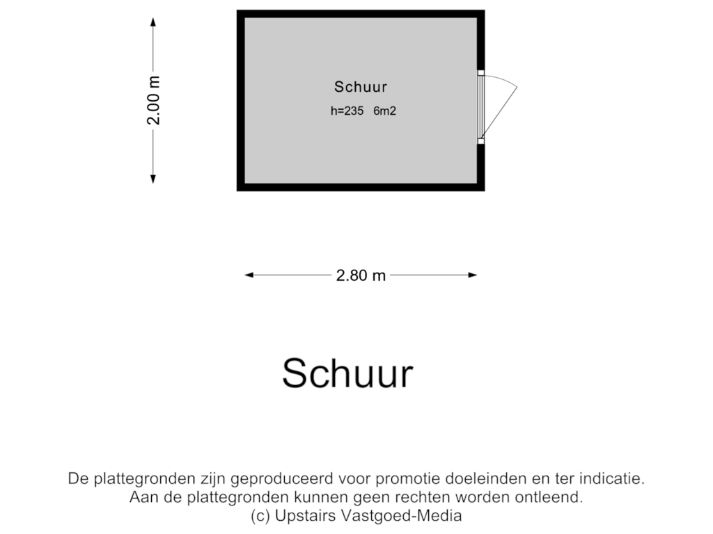 Bekijk plattegrond van Schuur van Beemdgrasstraat 9