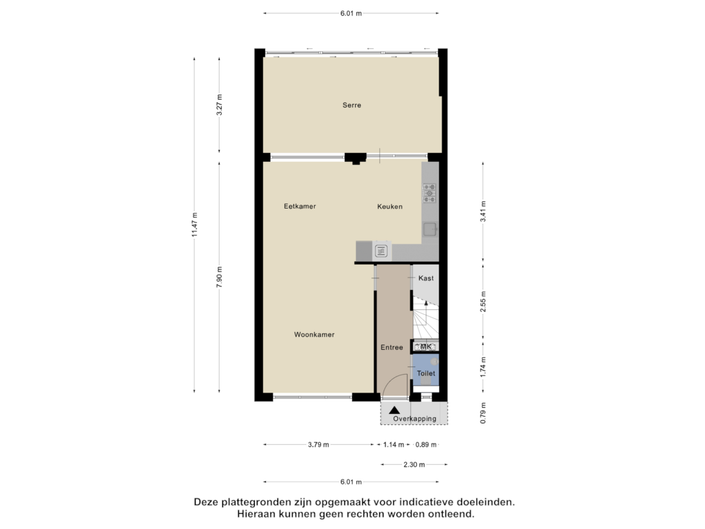 Bekijk plattegrond van Begane Grond van Iepenhoven 43