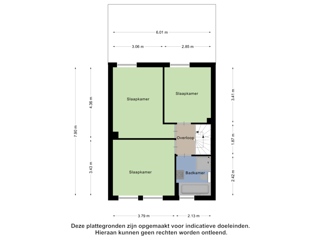 Bekijk plattegrond van Eerste Verdieping van Iepenhoven 43