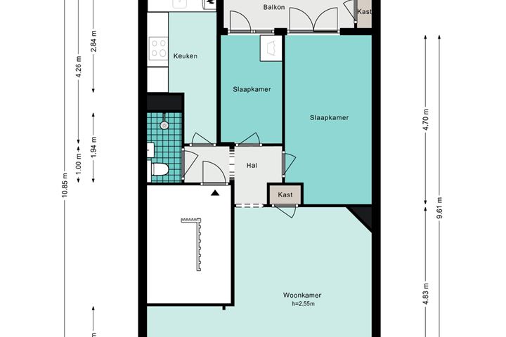 Bekijk foto 22 van Kromme-Mijdrechtstraat 87-2