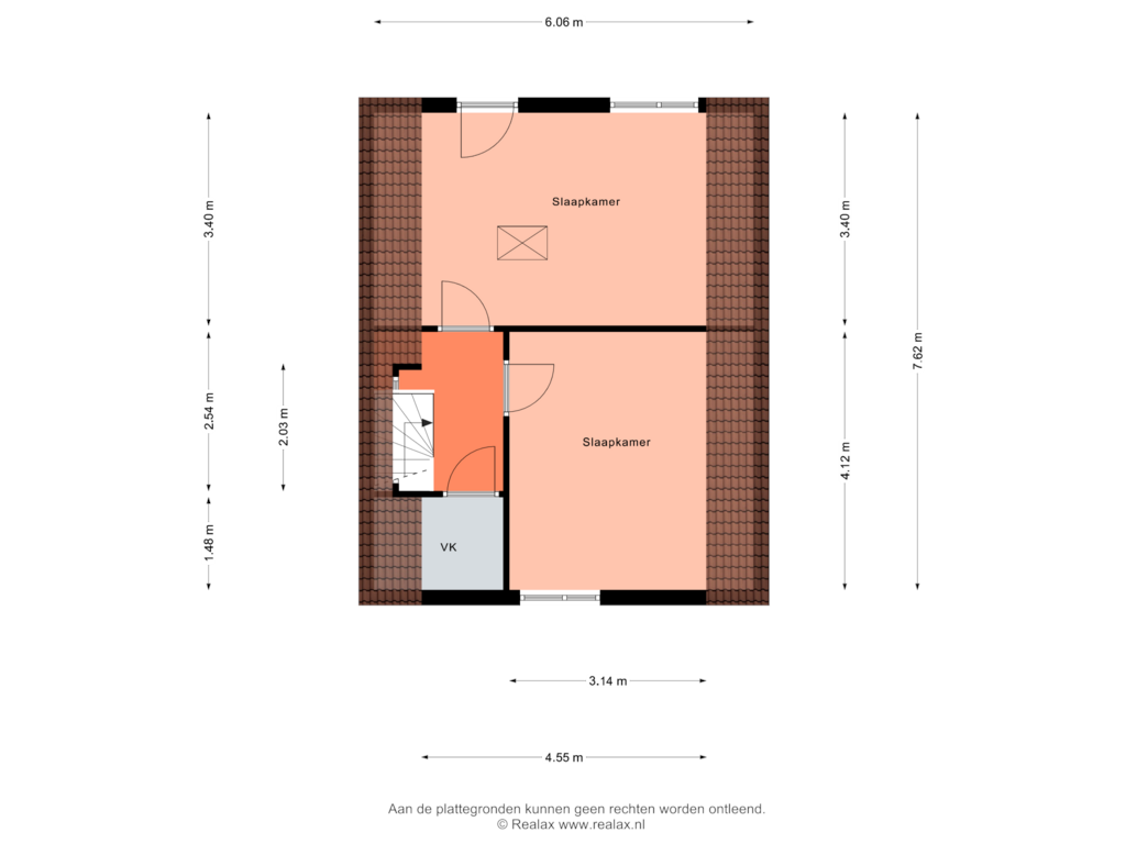 Bekijk plattegrond van Verdieping 1 van Houtwal 22