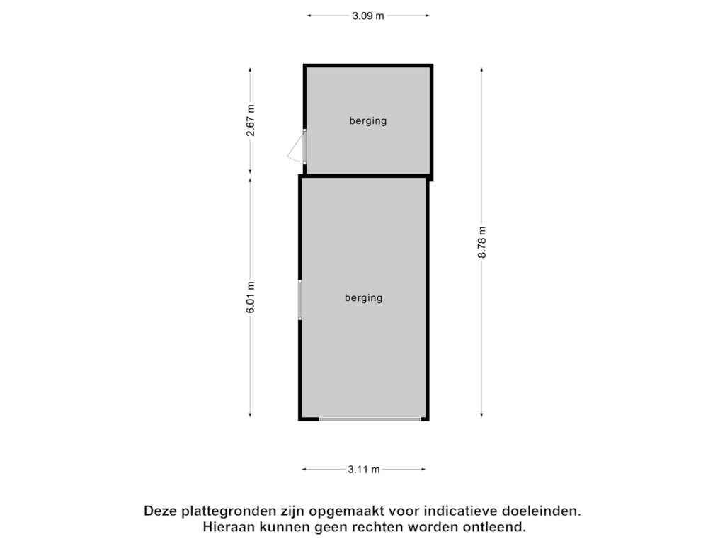 Bekijk plattegrond van garage van Hof 24