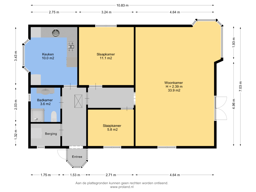 Bekijk plattegrond van Begane Grond van Uilenburgsestraat 11-45