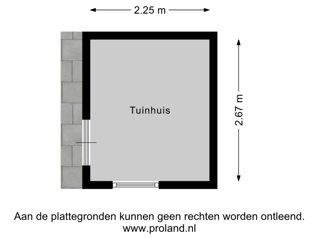 Bekijk plattegrond van Tuinhuis van Uilenburgsestraat 11-45