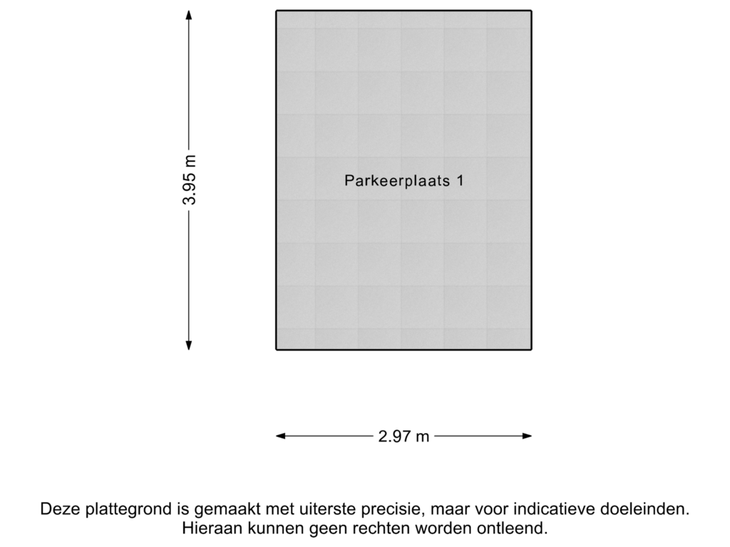 View floorplan of Parkeerplaats 1 of Dukaatpassage 133