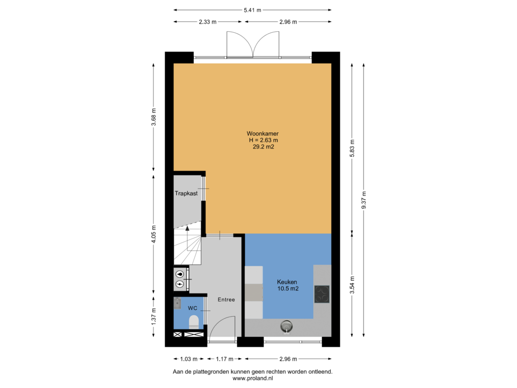 Bekijk plattegrond van Begane Grond van Antillenstraat 34