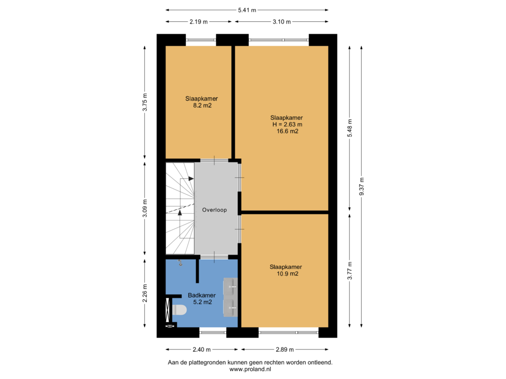 Bekijk plattegrond van 1e Verdieping van Antillenstraat 34