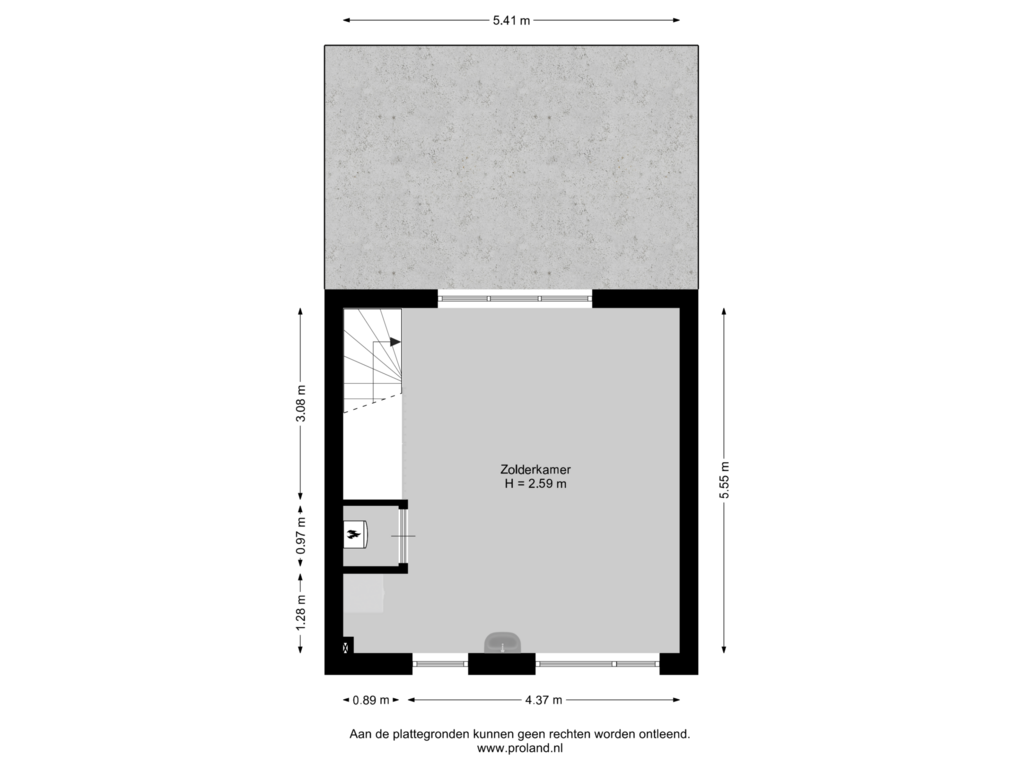 Bekijk plattegrond van 2e Verdieping van Antillenstraat 34