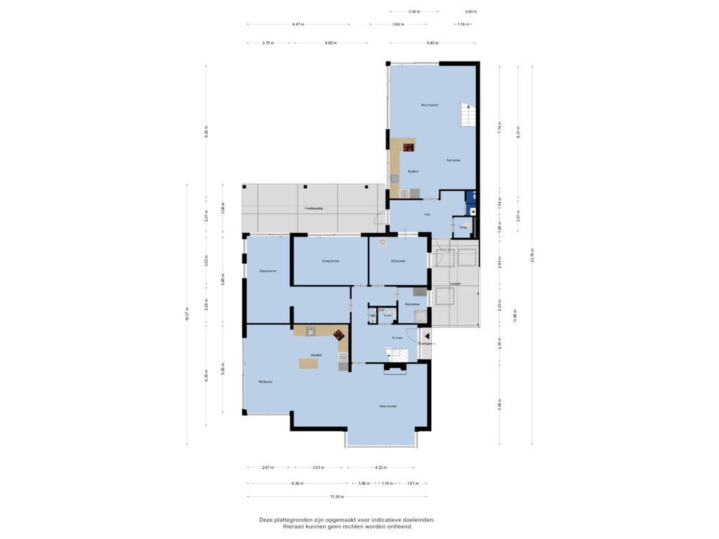 Bekijk plattegrond van Begane Grond van Kwadijk 21