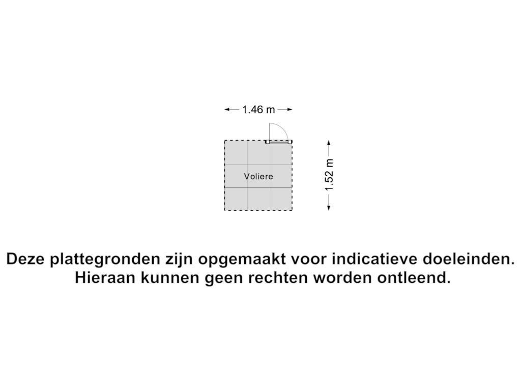 Bekijk plattegrond van Voliere van Kwadijk 21