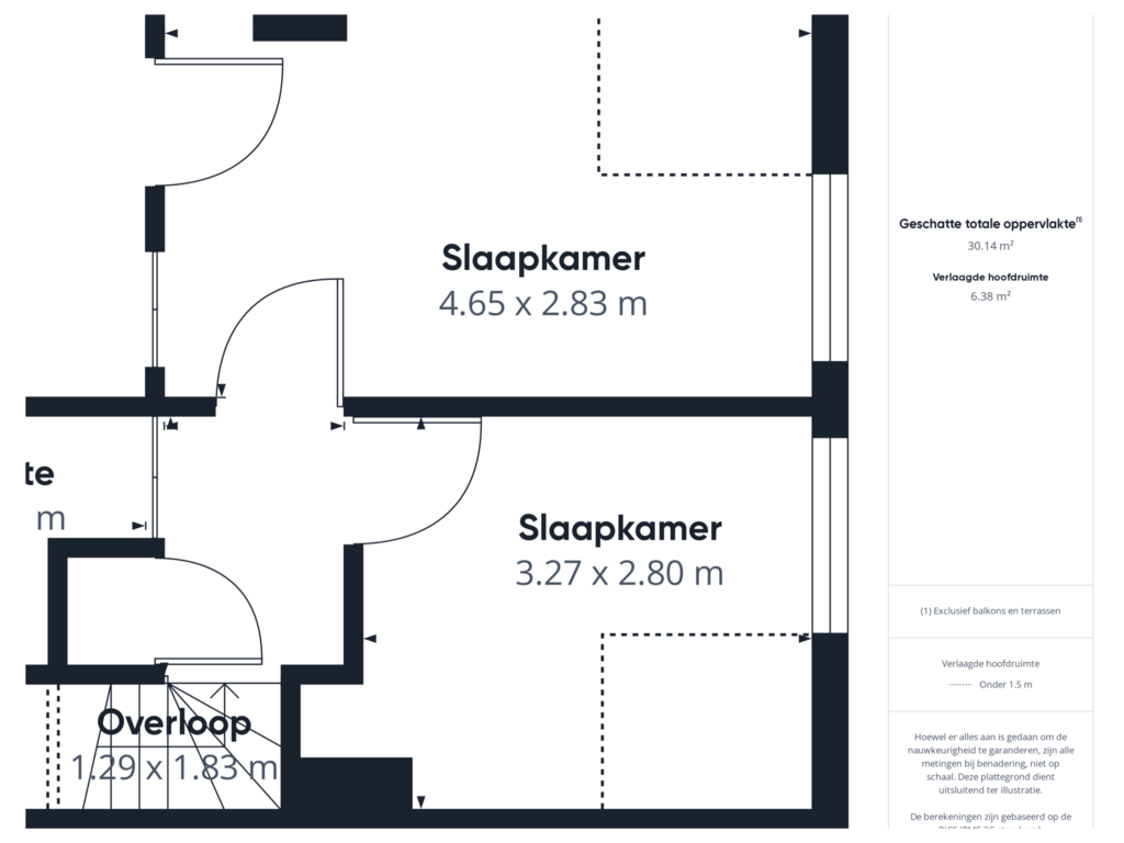 Bekijk plattegrond van 2e Verdieping van Jeroen Boschstraat 41