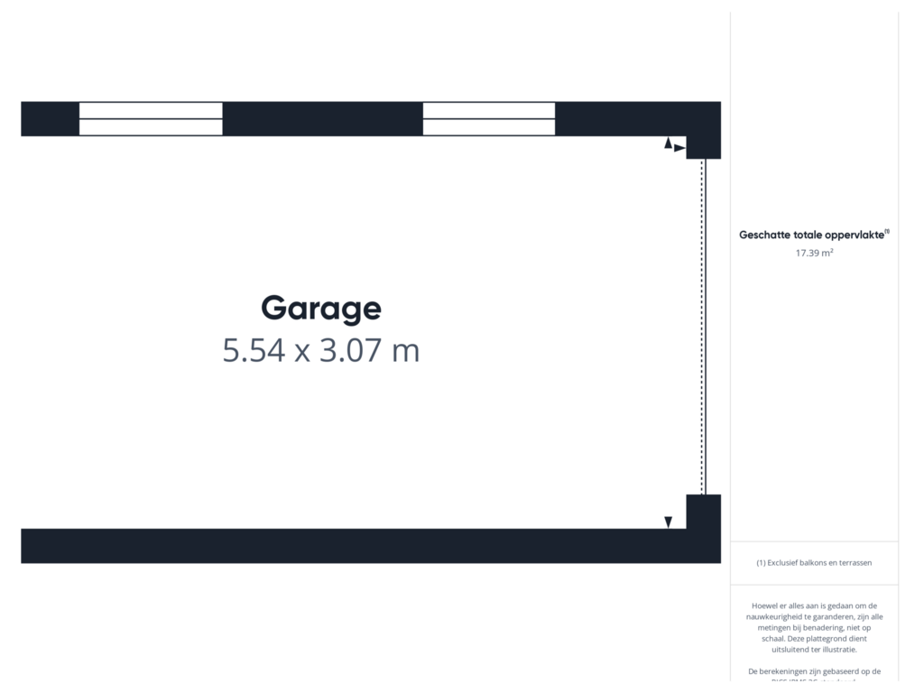 Bekijk plattegrond van Garage van Jeroen Boschstraat 41