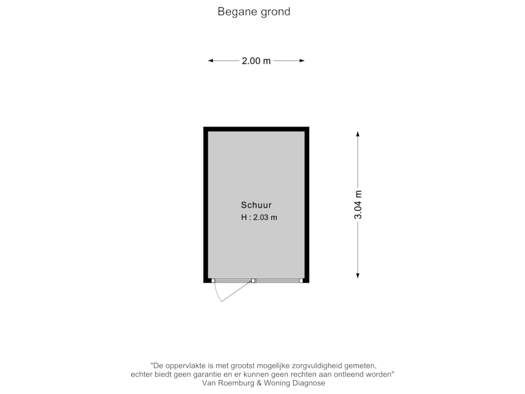 Bekijk plattegrond van Schuur van Kamerlingh Onneslaan 56