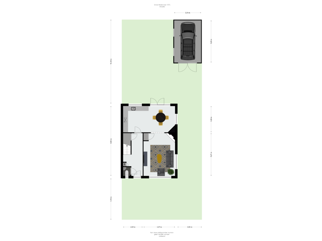 Bekijk plattegrond van Situatie van Grote Molenstraat 107-C