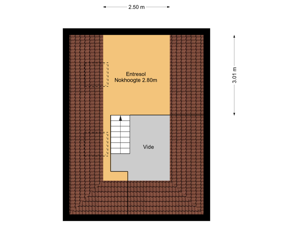 Bekijk plattegrond van 2e verdieping van Heicop 19