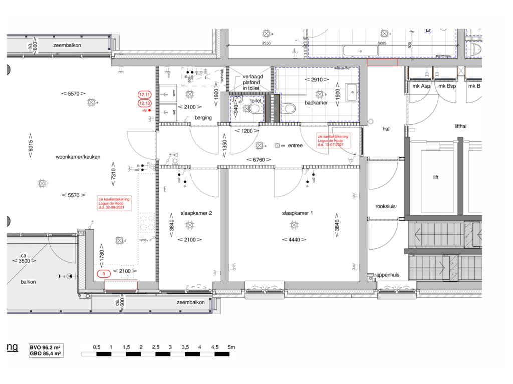 Bekijk plattegrond van Appartement van Pattistpark 83