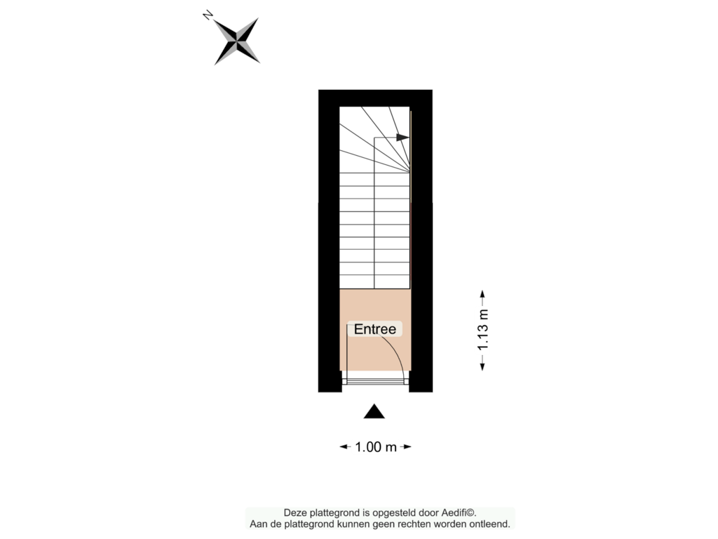 Bekijk plattegrond van Eerste verdieping van Oude Boteringestraat 55-B