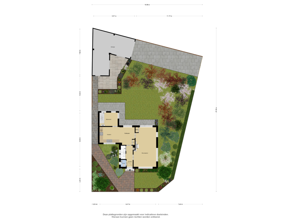 Bekijk plattegrond van Begane Grond _ Tuin van Brinkstraat 32