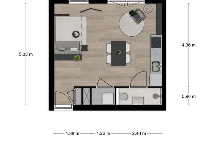 Bekijk foto 5 van Woonstaete Strawinskystraat