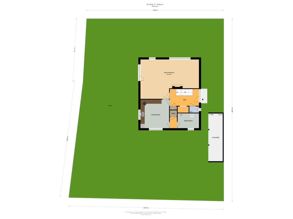 Bekijk plattegrond van Perceel van De Höfte 31