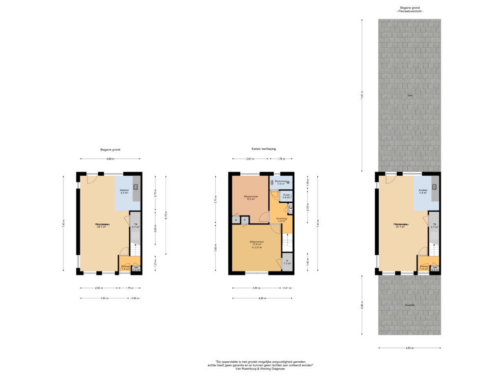 View floorplan of Begane grond of Abrikozenstraat 18