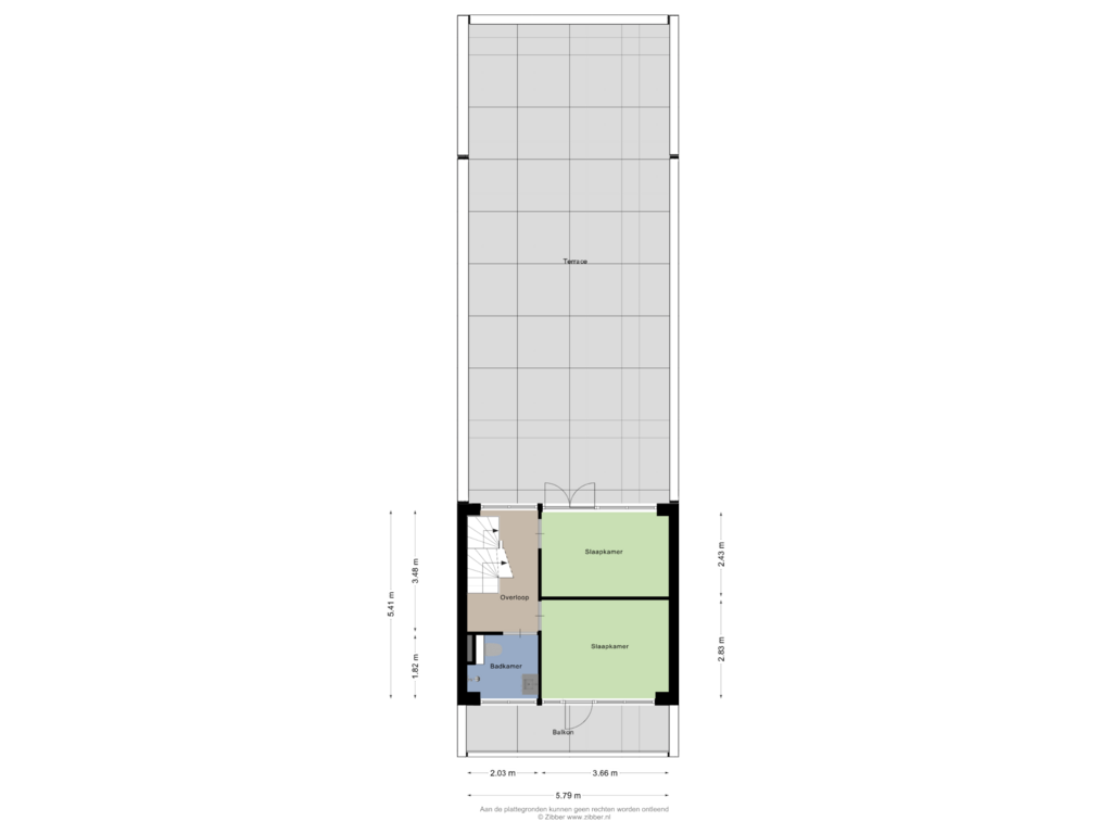 Bekijk plattegrond van Eerste Verdieping van Wessel Couzijnhof 41