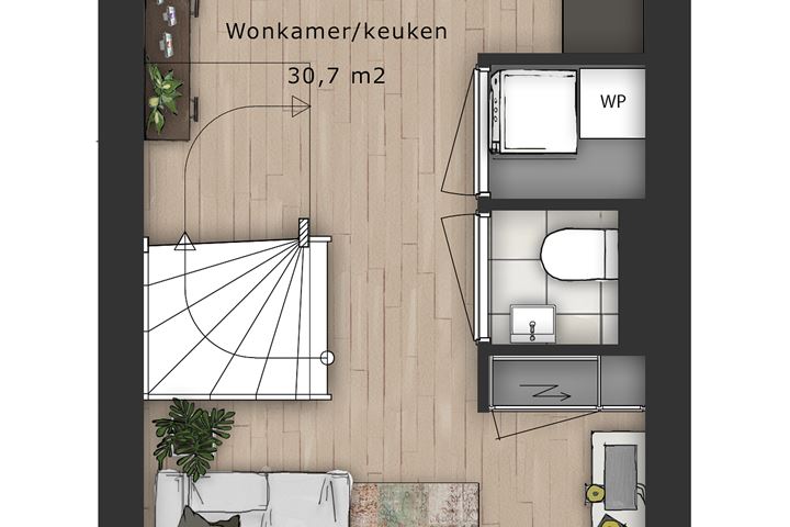 Bekijk foto 7 van R1s | tussenwoning (Bouwnr. 177)