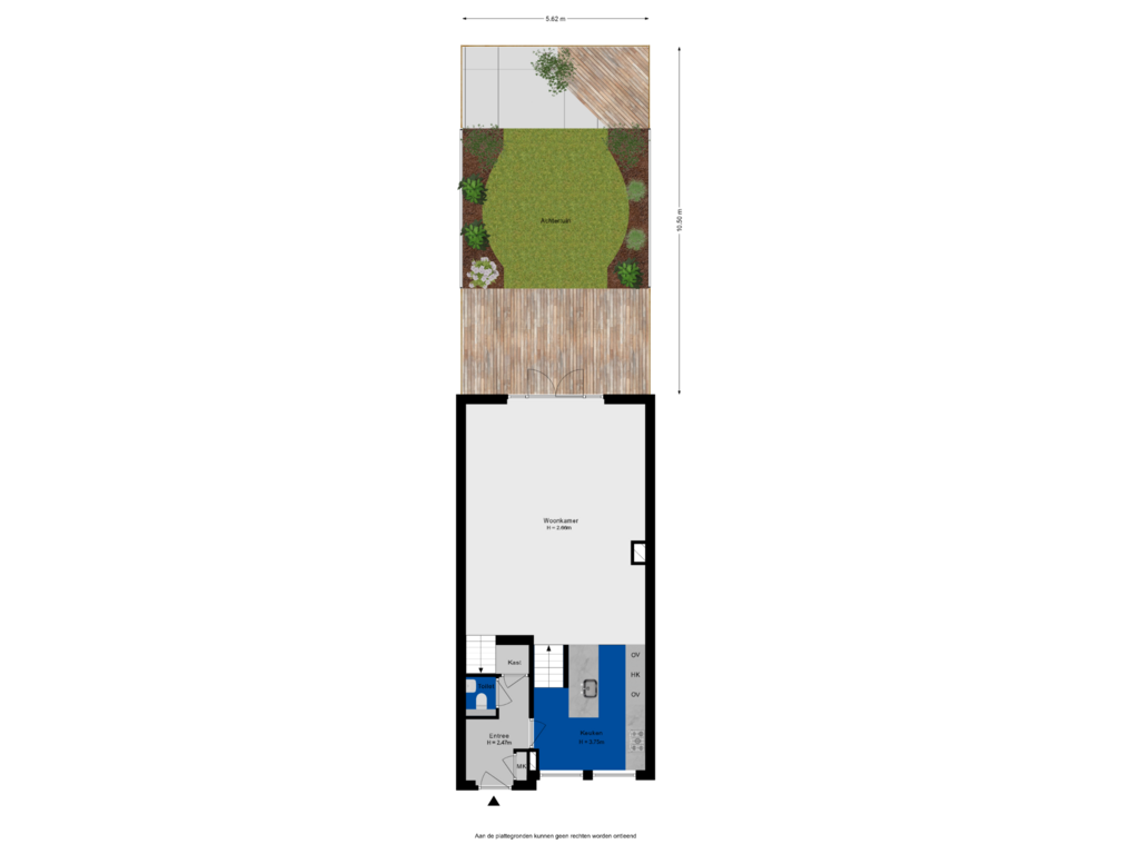 Bekijk plattegrond van Situatie van Mathenesserdijk 413