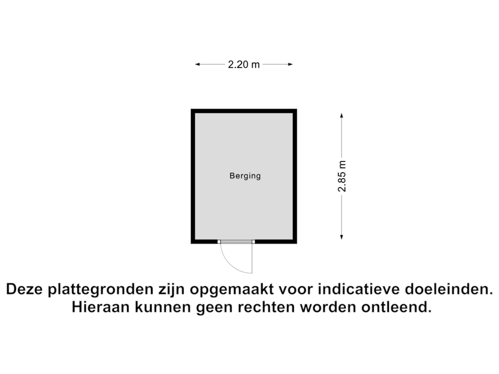 Bekijk plattegrond van Berging van Nachtegaal 5