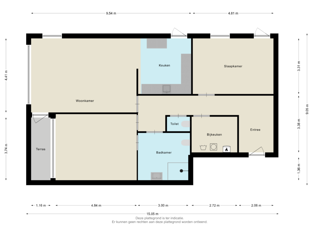 Bekijk plattegrond van First floor van De Meidoorn 16-10