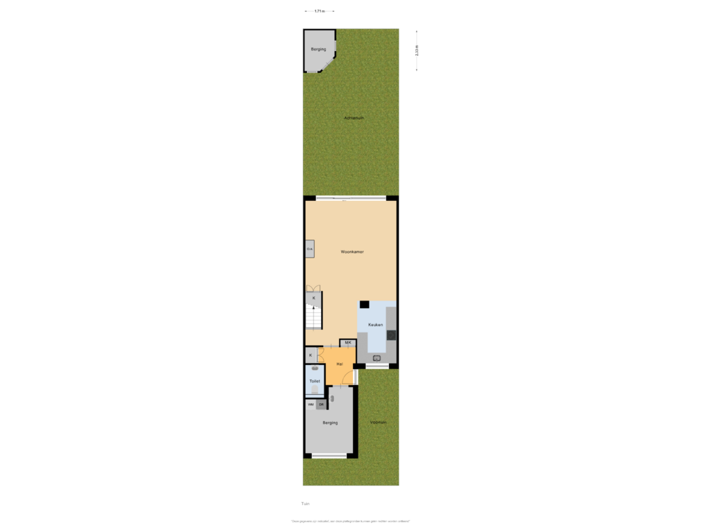 Bekijk plattegrond van Tuin van Loermanakker 35