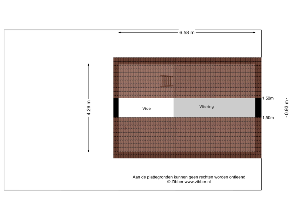 View floorplan of Vliering of Isabellaweg 16