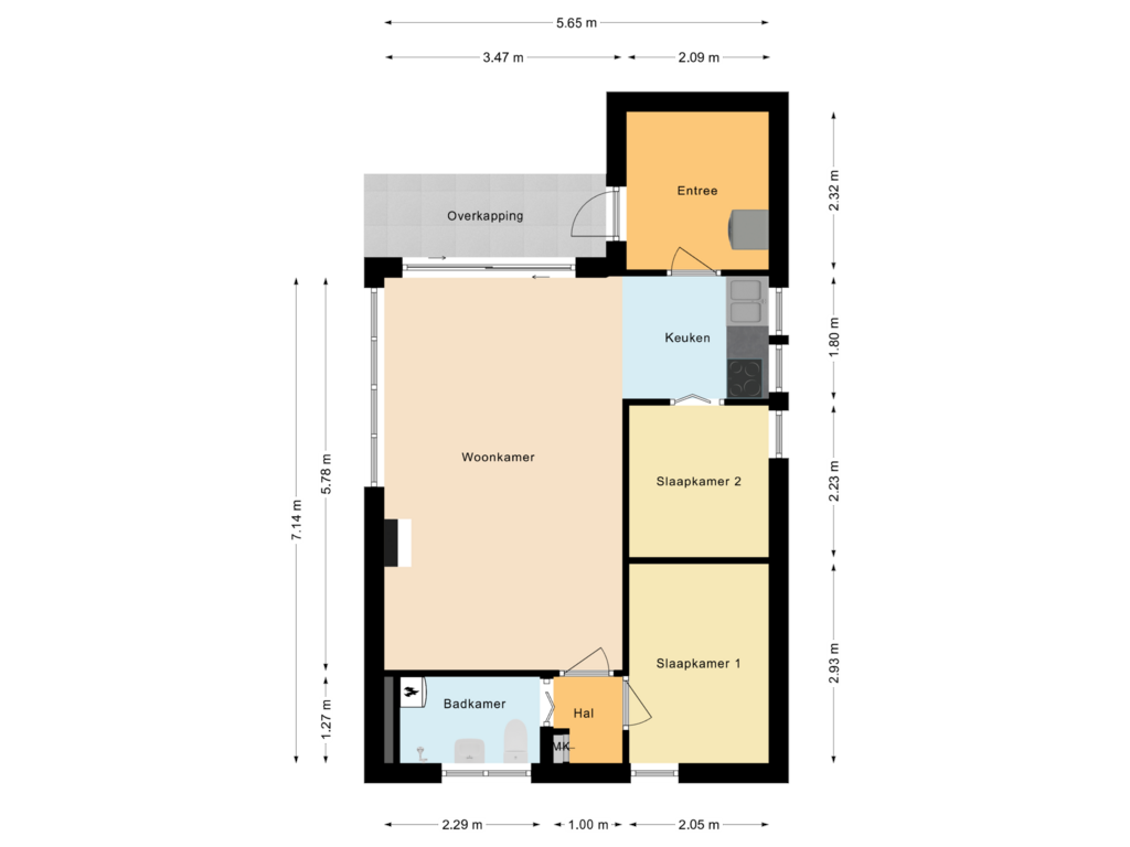 Bekijk plattegrond van Woning van Inlaag 64