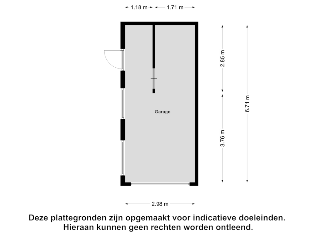 Bekijk plattegrond van Garage van Doornlaan 33