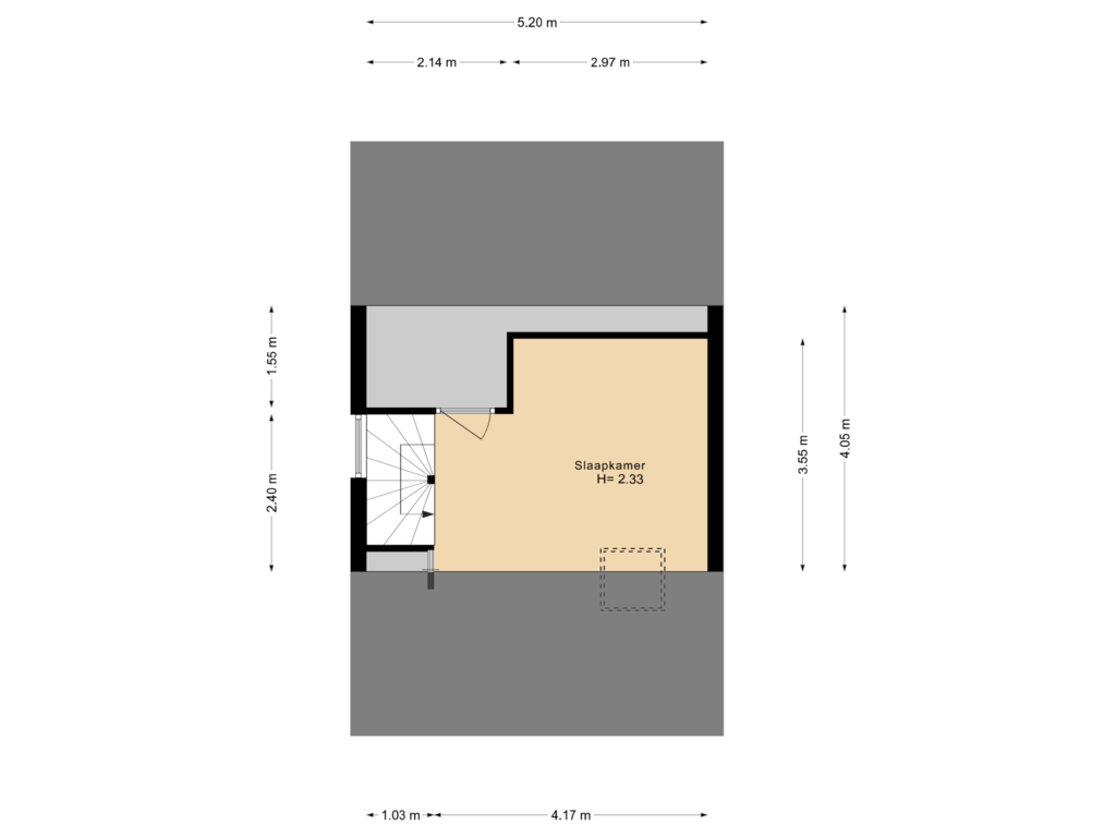 Bekijk plattegrond van Tweede etage van Molensteen 9