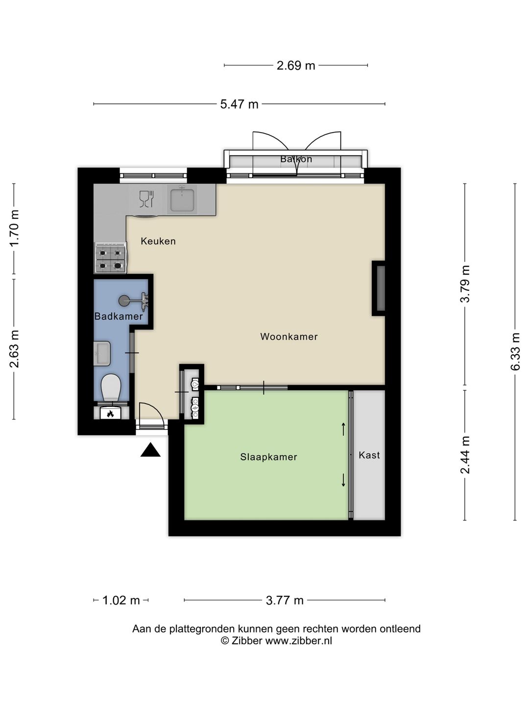 Foto 16 van Kinkerstraat 69-4A