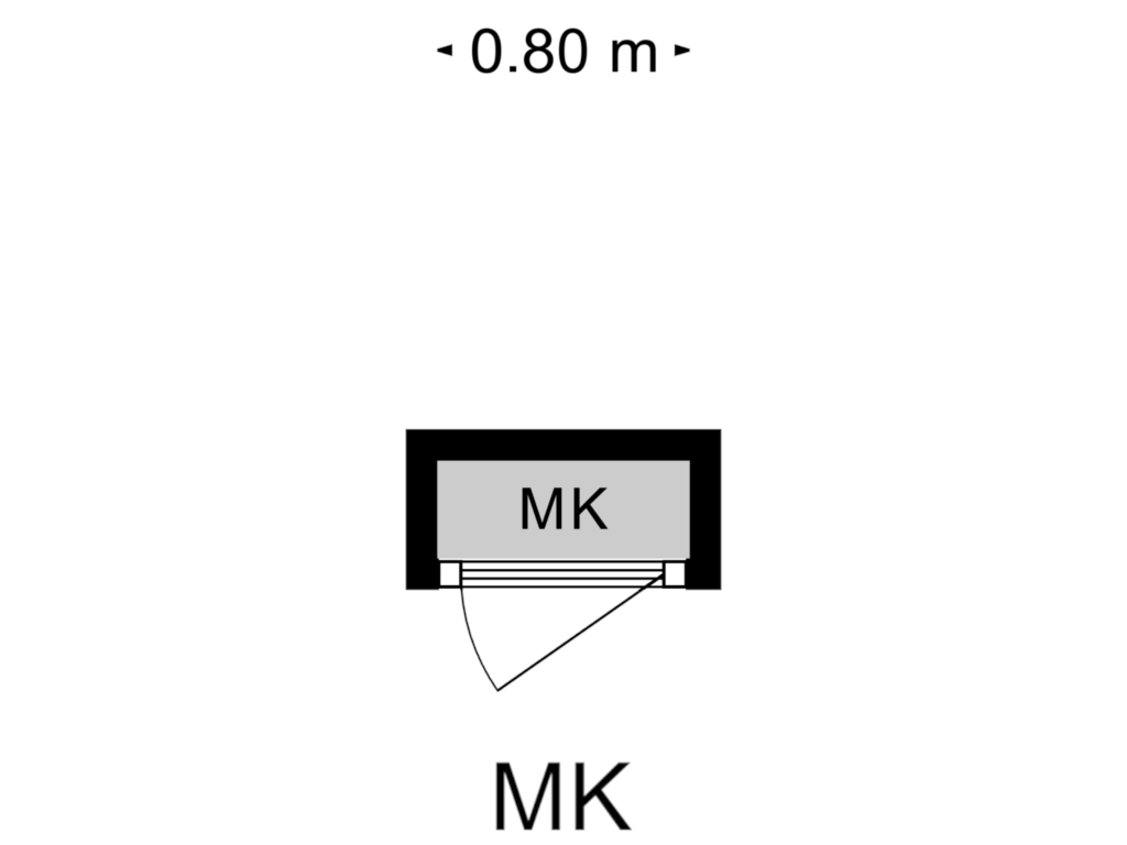 View floorplan of MK of Plantsoen Welgelegen 35