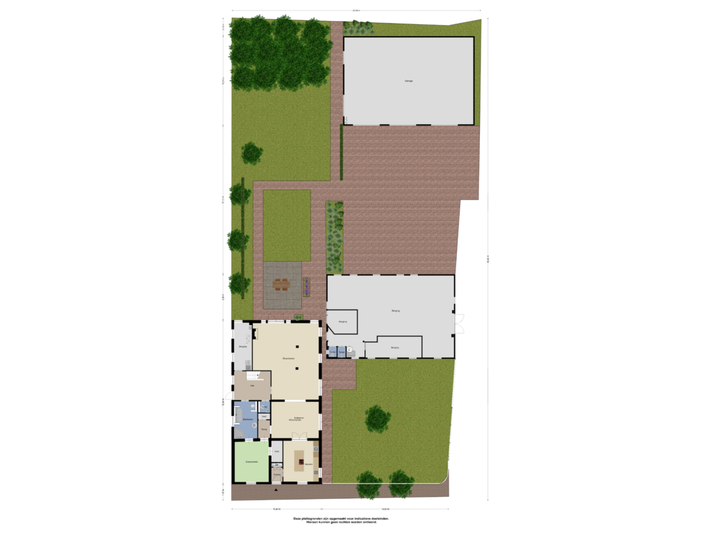 View floorplan of Begane Grond_Tuin of Dorpsstraat 75