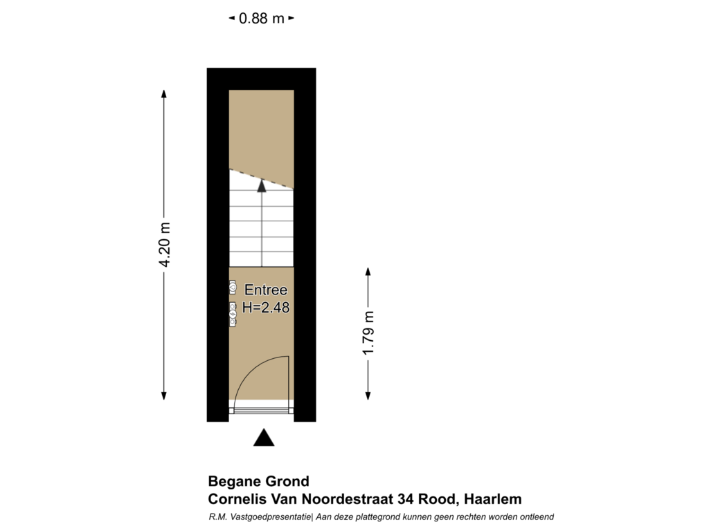 Bekijk plattegrond van Begane Grond van Cornelis van Noordestraat 34-RD