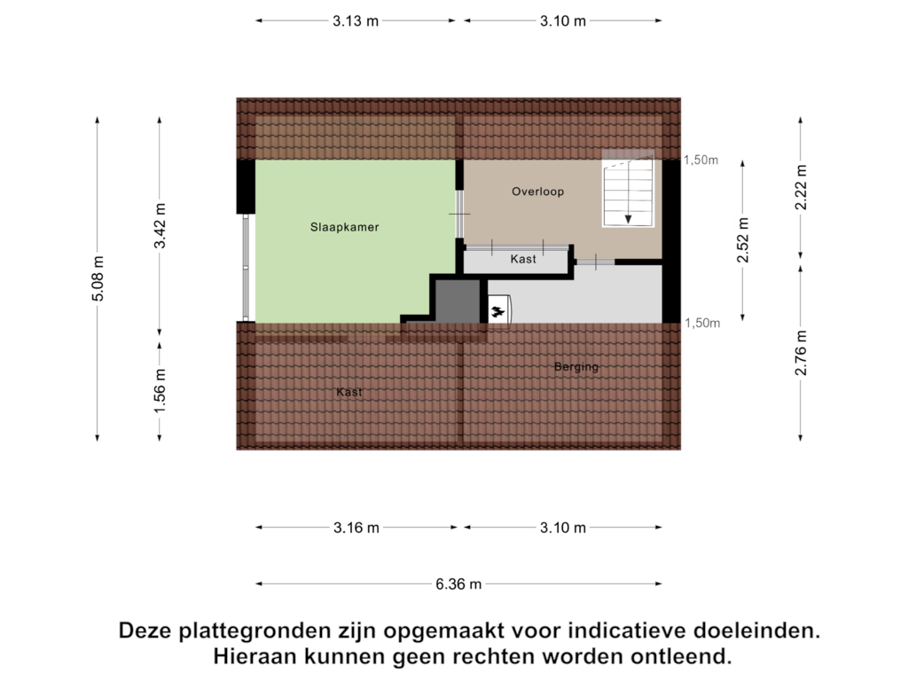 Bekijk plattegrond van Tweede Verdieping van Wieënbroek 7