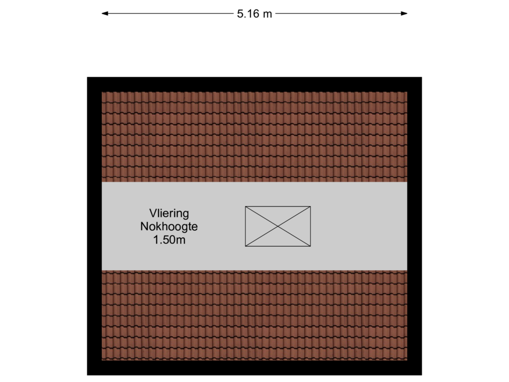 View floorplan of Vliering of Schoener 112