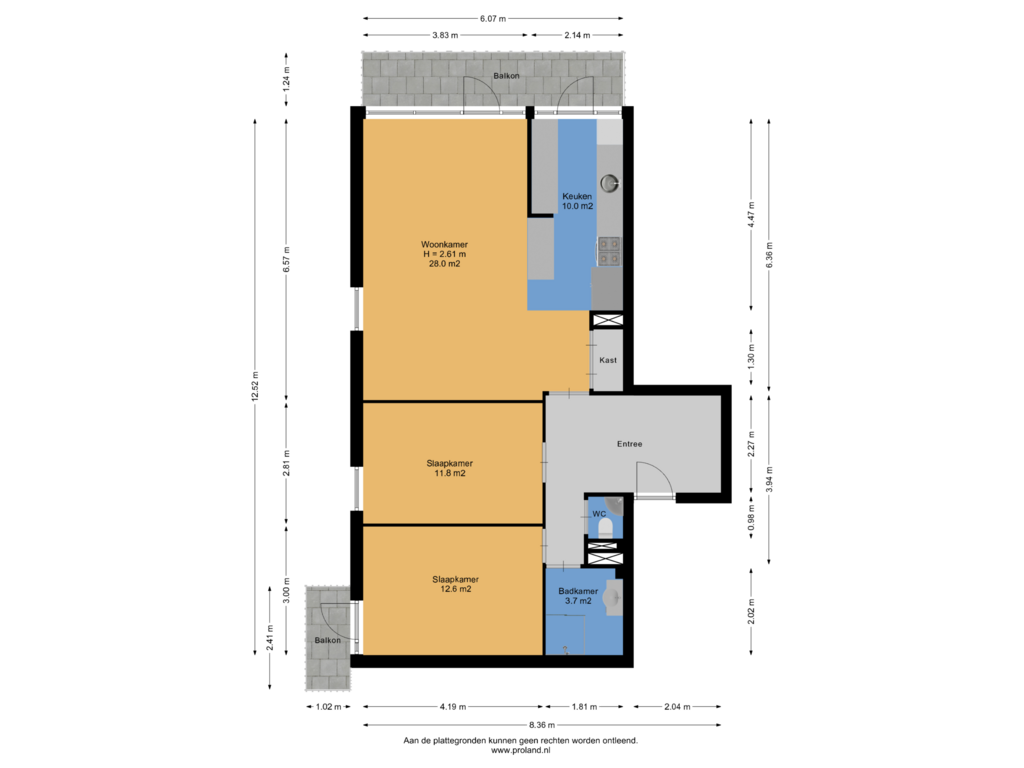 Bekijk plattegrond van Appartement van Melis Stokezijde 144