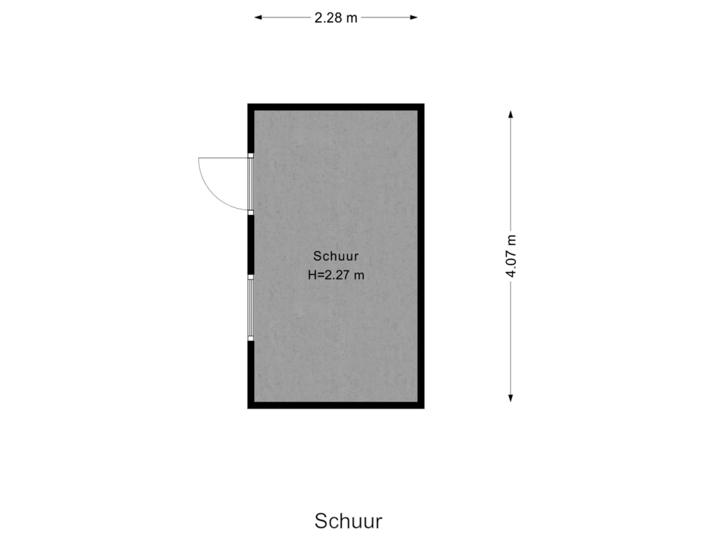 Bekijk plattegrond van Schuur van Overhandstraat 53