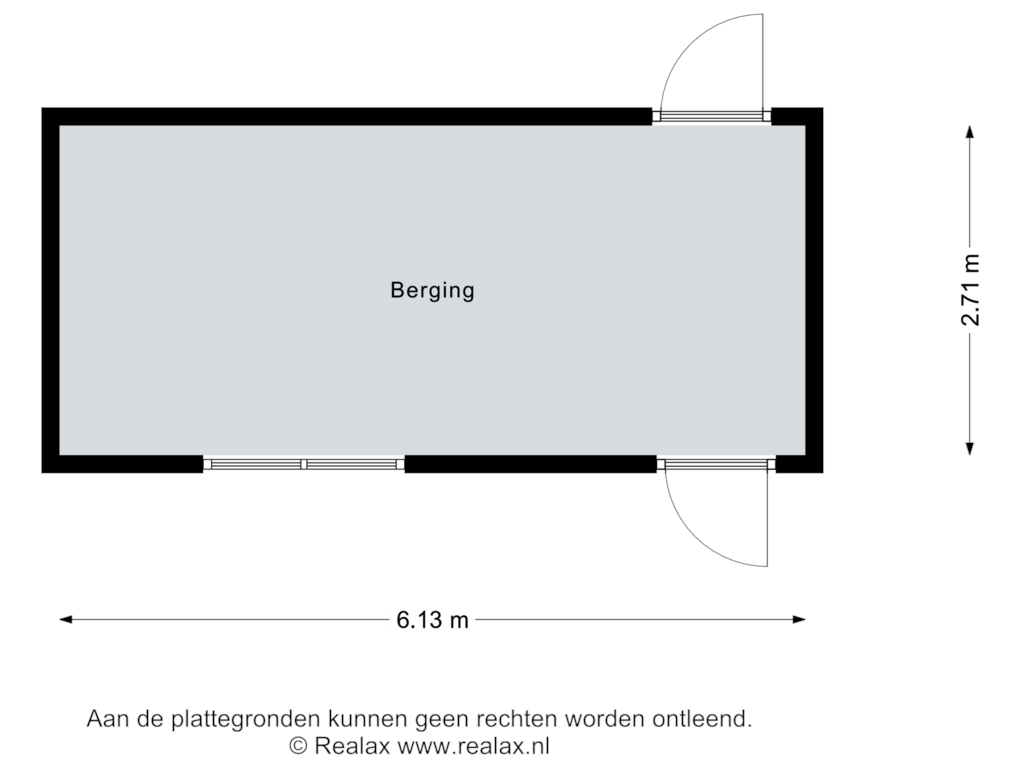 Bekijk plattegrond van Berging van Berkelstraat 25